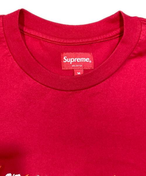SUPREME（シュプリーム）Supreme (シュプリーム) Flames S/S Top レッド サイズ:Ｍの古着・服飾アイテム
