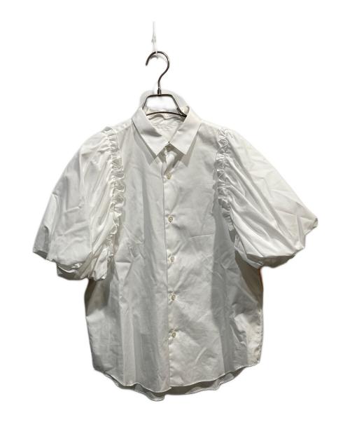 noir kei ninomiya（ノワール ケイ ニノミヤ）noir kei ninomiya (ノワール ケイ ニノミヤ) パフスリーブシャツ ホワイト サイズ:Mの古着・服飾アイテム