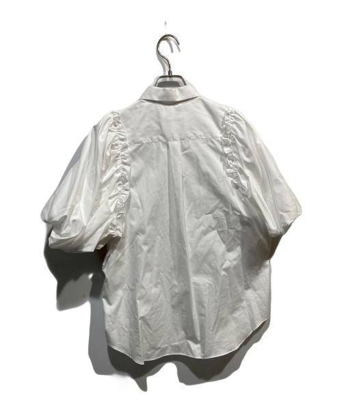 noir kei ninomiya（ノワール ケイ ニノミヤ）noir kei ninomiya (ノワール ケイ ニノミヤ) パフスリーブシャツ ホワイト サイズ:Mの古着・服飾アイテム