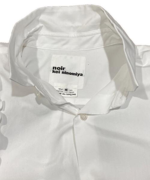noir kei ninomiya（ノワール ケイ ニノミヤ）noir kei ninomiya (ノワール ケイ ニノミヤ) パフスリーブシャツ ホワイト サイズ:Mの古着・服飾アイテム
