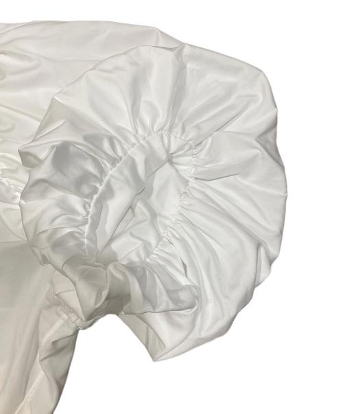 noir kei ninomiya（ノワール ケイ ニノミヤ）noir kei ninomiya (ノワール ケイ ニノミヤ) パフスリーブシャツ ホワイト サイズ:Mの古着・服飾アイテム