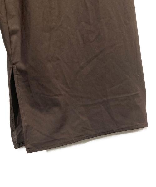 FRAMeWORK（フレームワーク）FRAMeWORK (フレームワーク) クールタッチナイロンジャージーレイヤードパンツ ブラウン サイズ:SIZE 38の古着・服飾アイテム