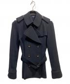 BURBERRY LONDONバーバリーロンドン）の古着「カシミヤ混ジャケット」｜ネイビー