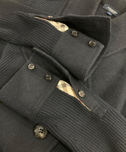 BURBERRY LONDON（バーバリーロンドン）BURBERRY LONDON (バーバリーロンドン) カシミヤ混ジャケット ネイビー サイズ:SIZE2の古着・服飾アイテム