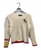 POLO RALPH LAURENポロ・ラルフローレン）の古着「カシミヤ混ニット」｜ホワイト