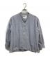 MHL（エムエイチエル）の古着「TINY GINGHAM COTTON P/O SHIRT」｜ブルー