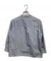 MHL (エムエイチエル) TINY GINGHAM COTTON P/O SHIRT ブルー サイズ:SIZE 1：8000円