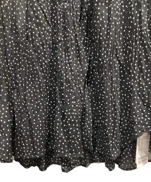 JOURNAL STANDARD relume（ジャーナルスタンダード レリューム）JOURNAL STANDARD relume (ジャーナルスタンダード レリューム) コットンボイルクリンクルタックフリルプルオーバー ブラック サイズ:SIZE Free 未使用品の古着・服飾アイテム