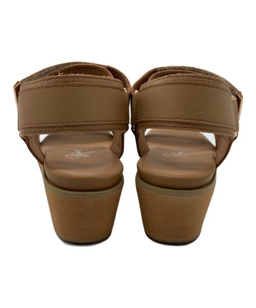 GINZA kanematsu（ギンザ カネマツ）GINZA Kanematsu (ギンザ カネマツ) ストラップサンダル ベージュ サイズ:23.0cmの古着・服飾アイテム