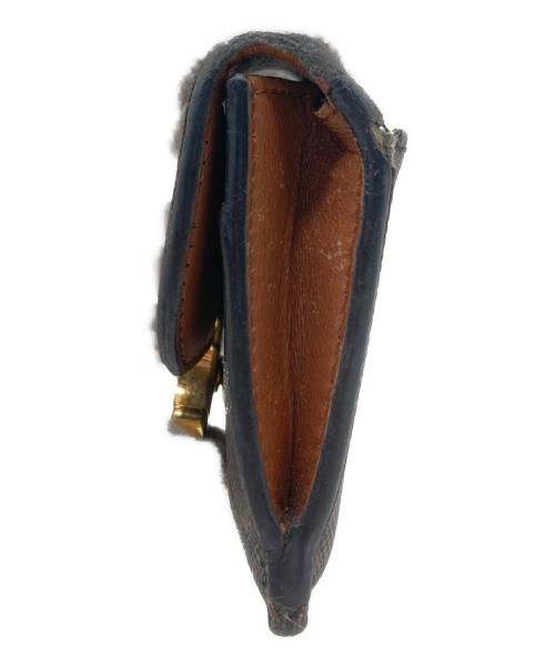 CELINE（セリーヌ）CELINE (セリーヌ) トリオンフコンパクトカードケース ブラウンの古着・服飾アイテム