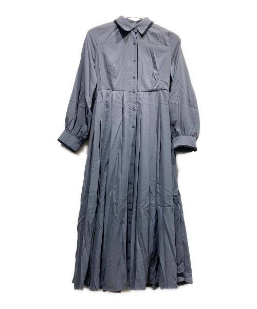 Andemiu（アンデミュウ）Andemiu (アンデミュウ) ハイショクシャツワンピース ブルー サイズ:FREE 未使用品の古着・服飾アイテム