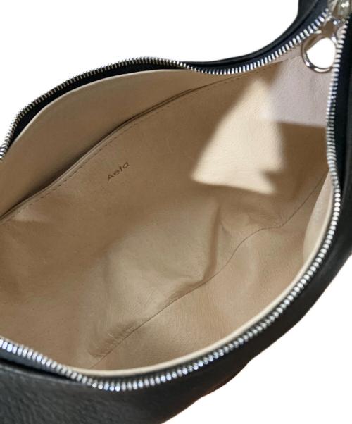 Aeta（アエタ）Aeta (アエタ) ROUND ONE SHOULDER M ブラックの古着・服飾アイテム