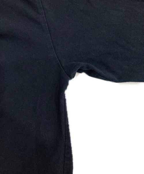 maison kitsune（メゾンキツネ）maison kitsune (メゾンキツネ) FOX HEAD PATCH REGULAR LONG-SLEEVED TEE-SHIRT ブラック サイズ:Lの古着・服飾アイテム