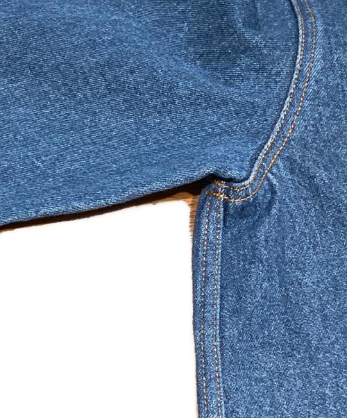 maison kitsune（メゾンキツネ）MAISON KITSUNE (メゾンキツネ) DENIM WORKWEAR JACKET インディゴ サイズ:Mの古着・服飾アイテム