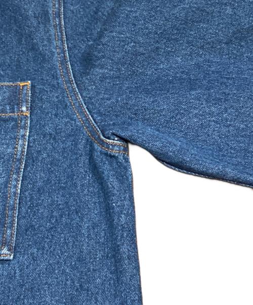 maison kitsune（メゾンキツネ）MAISON KITSUNE (メゾンキツネ) DENIM WORKWEAR JACKET インディゴ サイズ:Mの古着・服飾アイテム