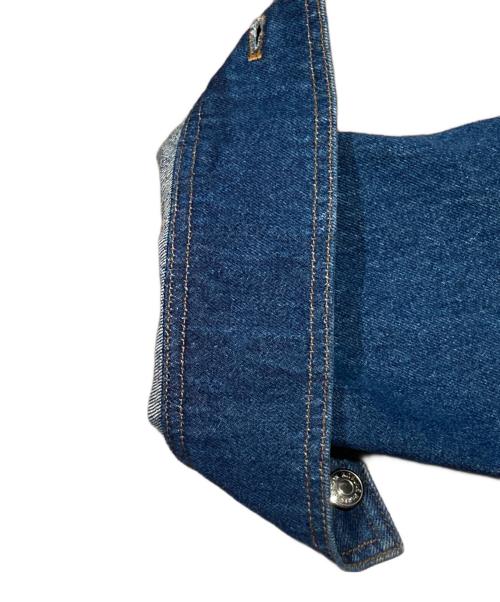maison kitsune（メゾンキツネ）MAISON KITSUNE (メゾンキツネ) DENIM WORKWEAR JACKET インディゴ サイズ:Mの古着・服飾アイテム