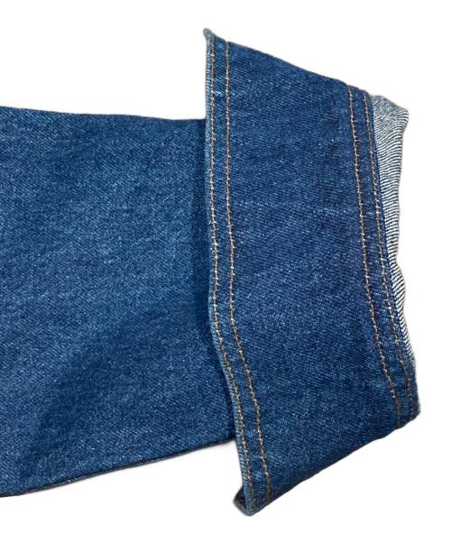 maison kitsune（メゾンキツネ）MAISON KITSUNE (メゾンキツネ) DENIM WORKWEAR JACKET インディゴ サイズ:Mの古着・服飾アイテム