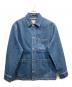 MAISON KITSUNE（メゾンキツネ）の古着「DENIM WORKWEAR JACKET」｜インディゴ