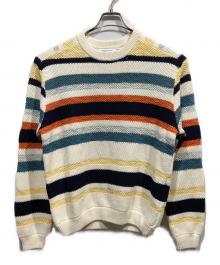 maison kitsune（メゾンキツネ）の古着「COMFORT STRIPED JUMPER」｜マルチカラー