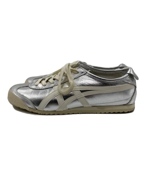 Onitsuka Tiger（オニツカタイガー）Onitsuka Tiger (オニツカタイガー) ローカットスニーカー グレー サイズ:23.5cmの古着・服飾アイテム