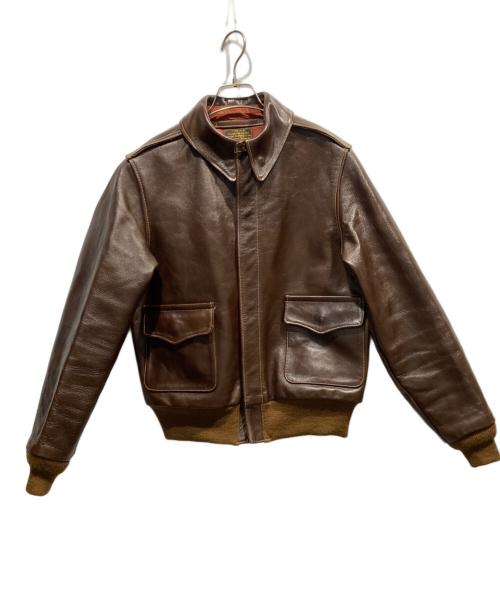 BUZZ RICKSON'S（バズリクソンズ）BUZZ RICKSON'S (バズリクソンズ) A-2フライトジャケット ブラウン サイズ:38の古着・服飾アイテム