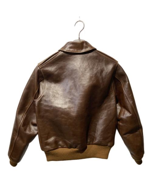 BUZZ RICKSON'S（バズリクソンズ）BUZZ RICKSON'S (バズリクソンズ) A-2フライトジャケット ブラウン サイズ:38の古着・服飾アイテム