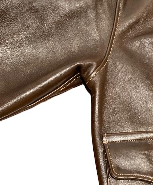 BUZZ RICKSON'S（バズリクソンズ）BUZZ RICKSON'S (バズリクソンズ) A-2フライトジャケット ブラウン サイズ:38の古着・服飾アイテム