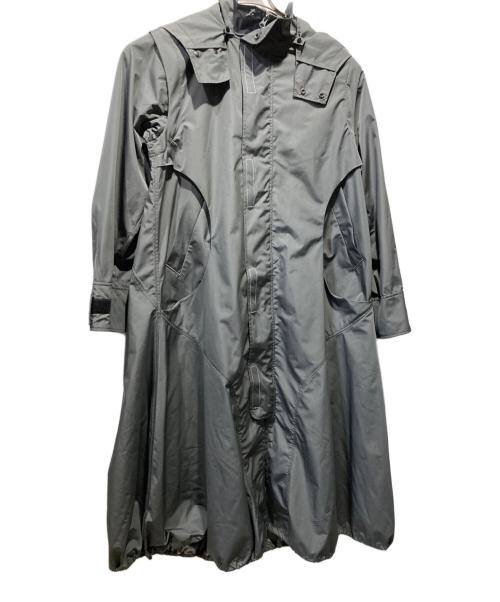 UN3D.（アンスリード）UN3D. (アンスリード) 2WAY HOOD LIGHT CT グレー サイズ:36の古着・服飾アイテム