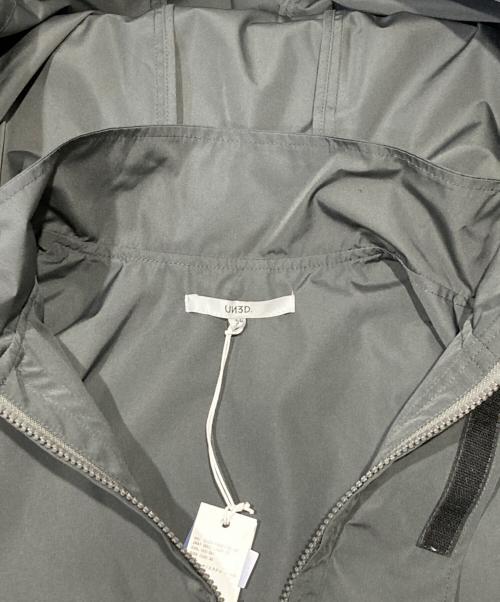 UN3D.（アンスリード）UN3D. (アンスリード) 2WAY HOOD LIGHT CT グレー サイズ:36の古着・服飾アイテム
