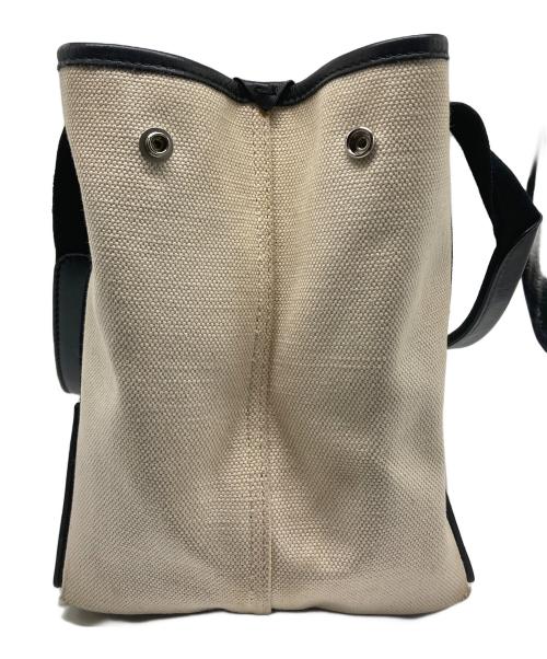 BALENCIAGA（バレンシアガ）BALENCIAGA (バレンシアガ) カバスSキャンバストートバッグ ベージュの古着・服飾アイテム