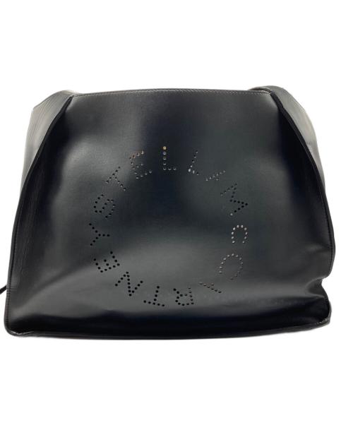 STELLA McCARTNEY（ステラマッカートニー）STELLA McCARTNEY (ステラマッカートニー) ステラロゴトートバッグ ブラックの古着・服飾アイテム