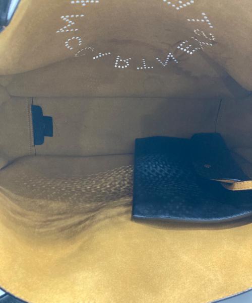 STELLA McCARTNEY（ステラマッカートニー）STELLA McCARTNEY (ステラマッカートニー) ステラロゴトートバッグ ブラックの古着・服飾アイテム
