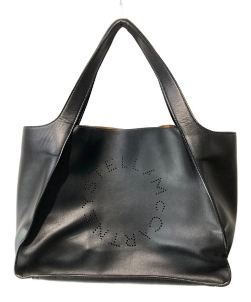 STELLA McCARTNEY（ステラマッカートニー）STELLA McCARTNEY (ステラマッカートニー) ステラロゴトートバッグ ブラックの古着・服飾アイテム