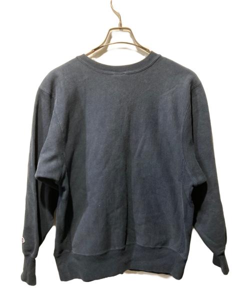 Champion（チャンピオン）Champion (チャンピオン) プリントスウェット ネイビー サイズ:Lの古着・服飾アイテム