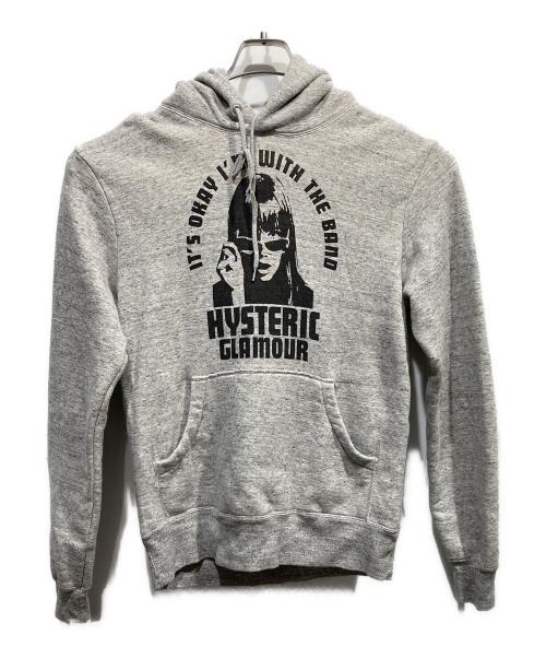 Hysteric Glamour（ヒステリックグラマー）Hysteric Glamour (ヒステリックグラマー) プルオーバーパーカー グレー サイズ:Mの古着・服飾アイテム