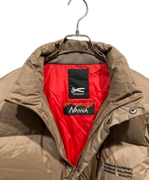 NANGA（ナンガ）NANGA (ナンガ) Denham (デンハム) NGDH AURORA SC DOWN ベージュ サイズ:Lの古着・服飾アイテム