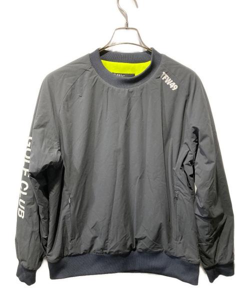 TFW49（ティーエフダブリューフォーティーナイン）TFW49 (ティーエフダブリューフォーティーナイン) REVERSIBLE PULLOVER ブラック サイズ:Lの古着・服飾アイテム