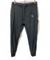 1piu1uguale3 GOLF（ウノ ピゥ ウノ ウグァーレ トレ ゴルフ）の古着「RIB SHAKA EASY PANTS」｜ブラック