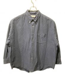 Graphpaper（グラフペーパー）の古着「Oxford Oversized B.D Shirt」｜ネイビー