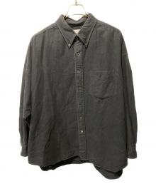 Graphpaper（グラフペーパー）の古着「Oxford Oversized B.D Shirt」｜ブラック