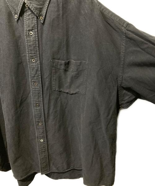 Graphpaper（グラフペーパー）Graphpaper (グラフペーパー) Oxford Oversized B.D Shirt ブラック サイズ:freeの古着・服飾アイテム