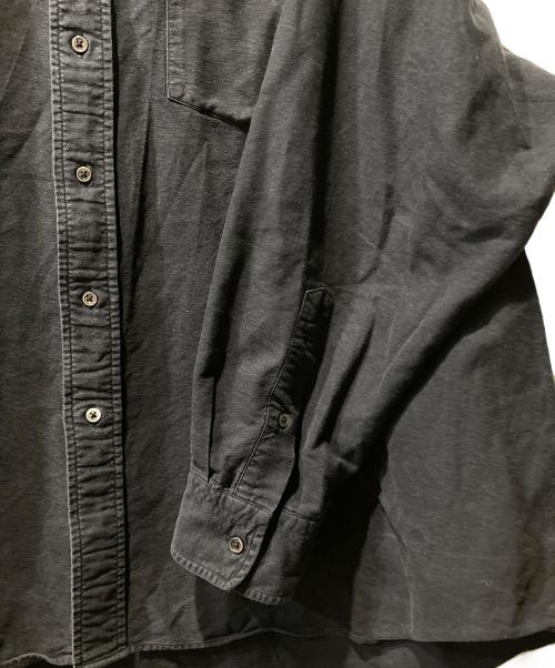 Graphpaper（グラフペーパー）Graphpaper (グラフペーパー) Oxford Oversized B.D Shirt ブラック サイズ:freeの古着・服飾アイテム