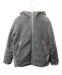 MONCLER（モンクレール）の古着「GIZEM ボアダウンジャケット」｜ネイビー