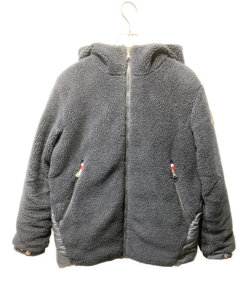 MONCLER（モンクレール）MONCLER (モンクレール) GIZEM ボアダウンジャケット ネイビー サイズ:14の古着・服飾アイテム