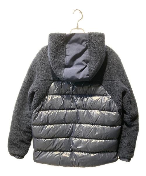 MONCLER（モンクレール）MONCLER (モンクレール) GIZEM ボアダウンジャケット ネイビー サイズ:14の古着・服飾アイテム