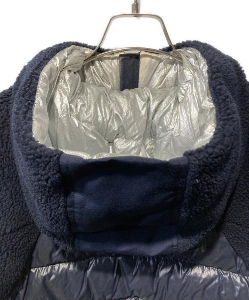 MONCLER（モンクレール）MONCLER (モンクレール) GIZEM ボアダウンジャケット ネイビー サイズ:14の古着・服飾アイテム