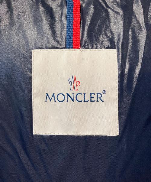 MONCLER（モンクレール）MONCLER (モンクレール) GIZEM ボアダウンジャケット ネイビー サイズ:14の古着・服飾アイテム