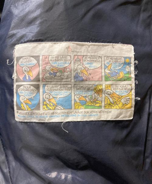 MONCLER（モンクレール）MONCLER (モンクレール) GIZEM ボアダウンジャケット ネイビー サイズ:14の古着・服飾アイテム