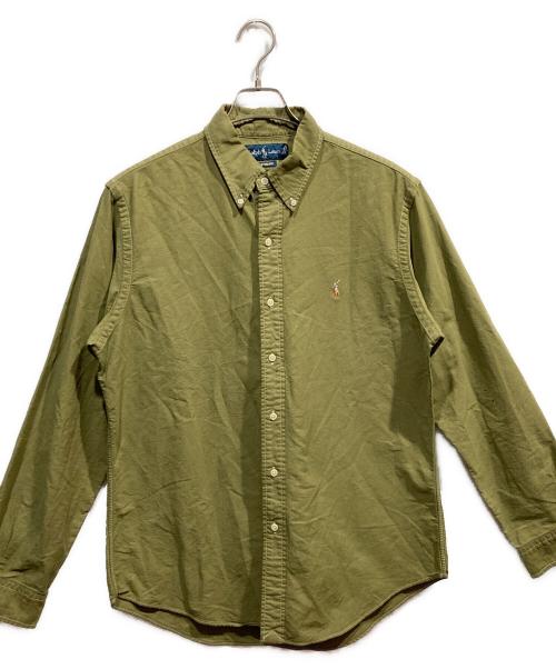 RALPH LAUREN（ラルフローレン）RALPH LAUREN (ラルフローレン) ボタンダウンシャツ オリーブ サイズ:Lの古着・服飾アイテム