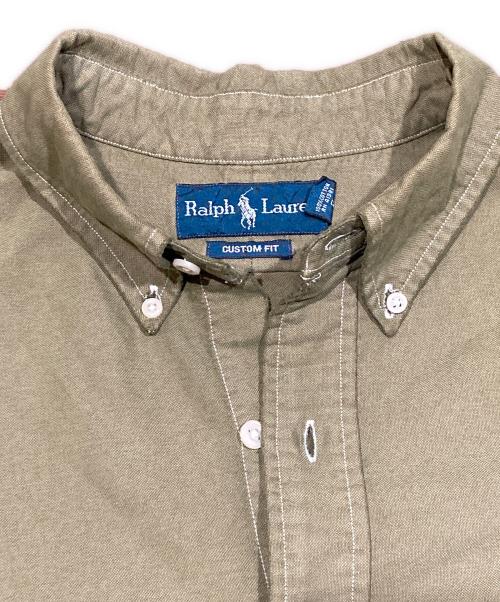 RALPH LAUREN（ラルフローレン）RALPH LAUREN (ラルフローレン) ボタンダウンシャツ オリーブ サイズ:Lの古着・服飾アイテム
